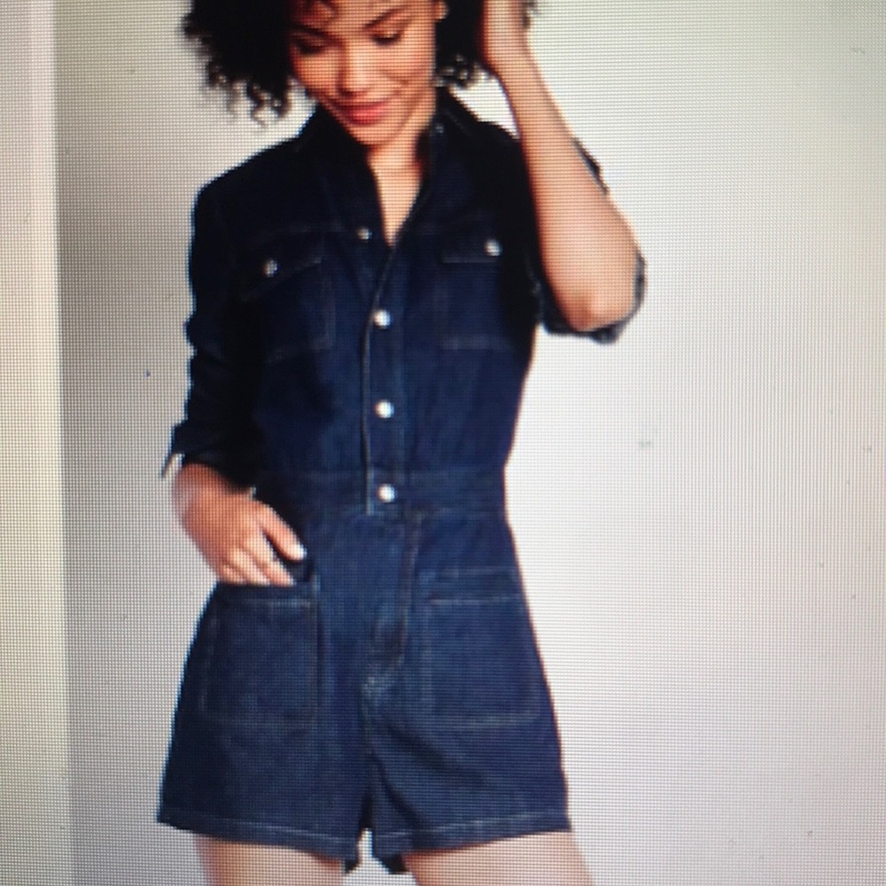 Express Denim Romper